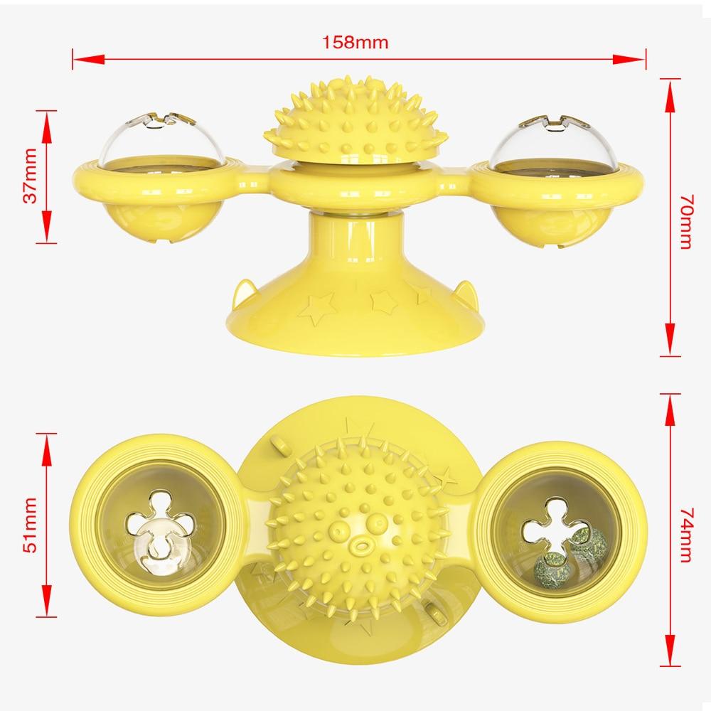 Cats Whirling LED Balls Yellow Pandora